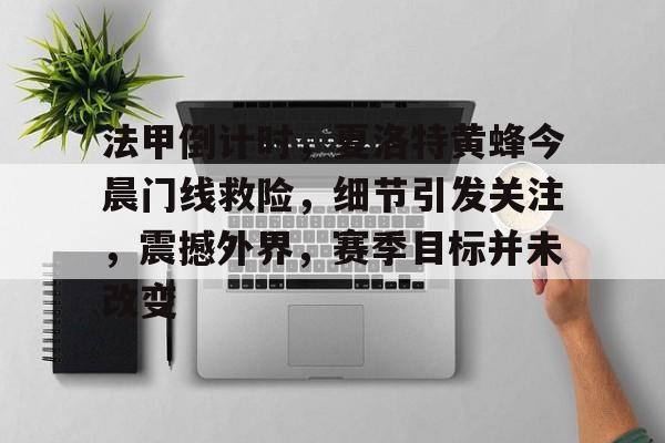 爱游戏-法甲倒计时，夏洛特黄蜂今晨门线救险，细节引发关注，震撼外界，赛季目标并未改变的简单介绍